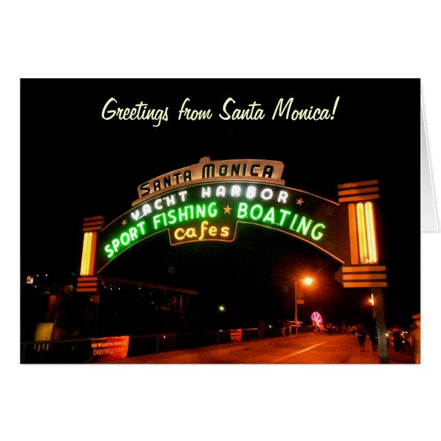 Pier de Santa Mónica (Anverso (Horizontal))