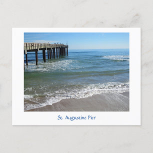 Pier en la postal de St. Augustine