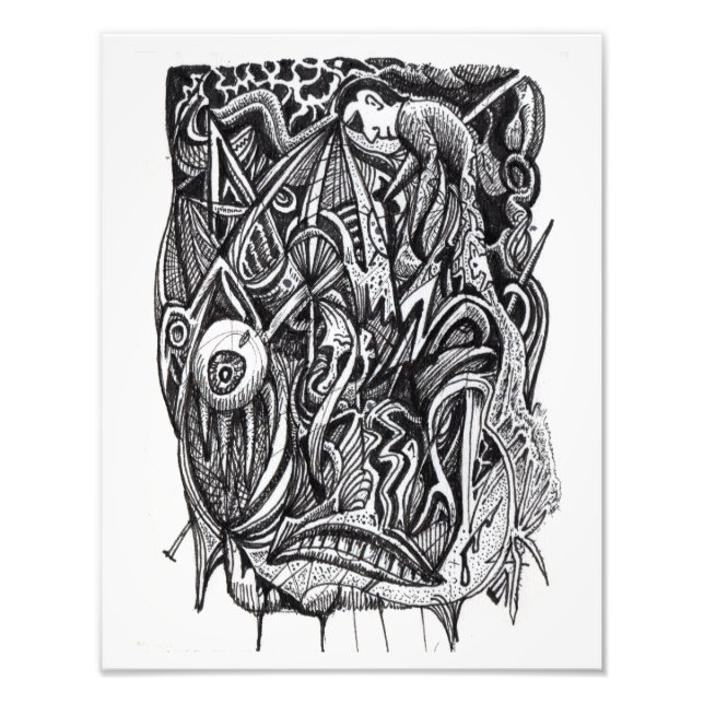 Pierced, por Brian Benson, foto impresa (Frente)