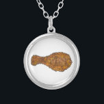 Pierna de pollo frita Tambor de tambor Soul collar<br><div class="desc">Cuenta con un original ilustracion de marca de un delicioso bateador frito con pata de pollo. ¡Un clásico de la comida del alma! Ideal para tu comida favorita. ¡Coordinando los diseños de pollo frito!</div>