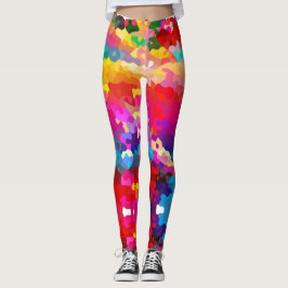 Piernas de camuflaje arco iris - Pantalones colori