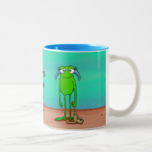 Piernas el extranjero, taza