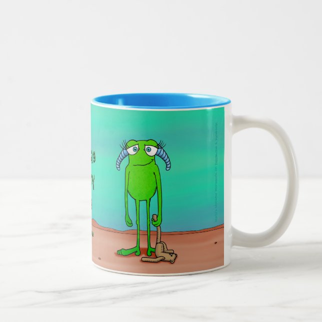 Piernas el extranjero, taza (Derecha)