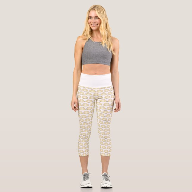 Pierogi Yoga Capri Leggings (Anverso)