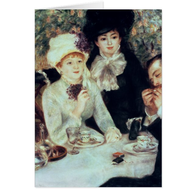 Pierre A Renoir | Fin del Luncheon (Frente)