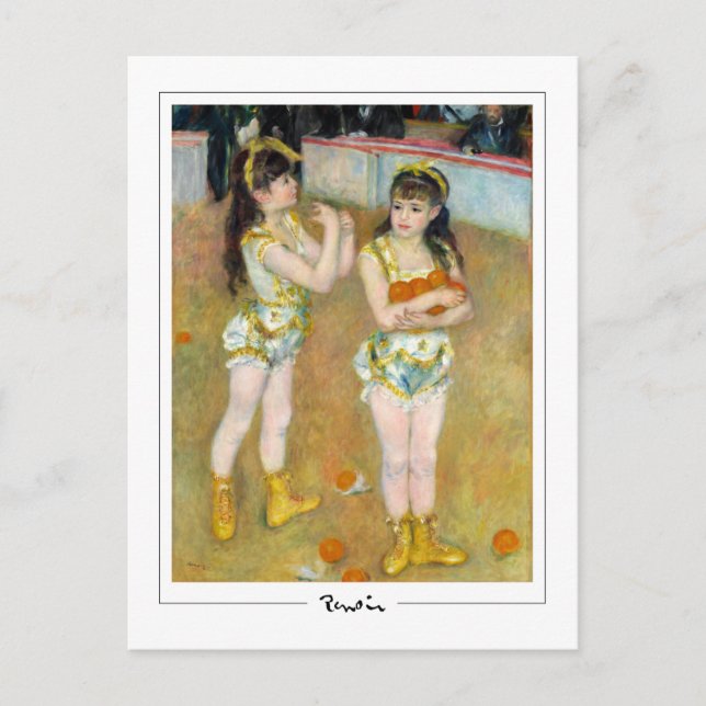 Pierre-Auguste Renoir #19-3 - Tarjeta postal de ar (Anverso)
