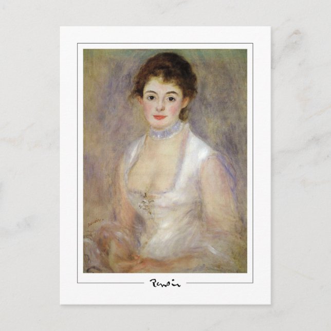 Pierre-Auguste Renoir #432-3 - Postales Bellas Art (Anverso)