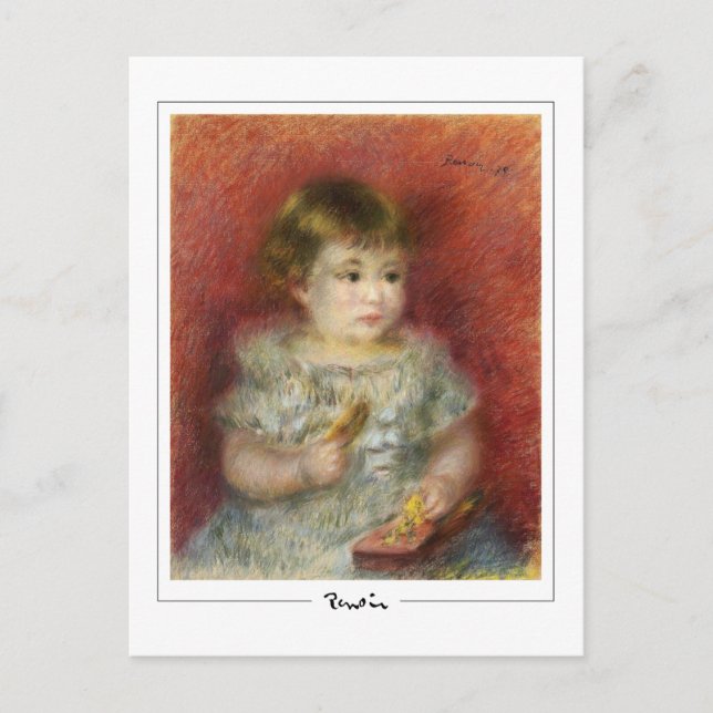 Pierre-Auguste Renoir #503-2 - Postales Bellas Art (Anverso)