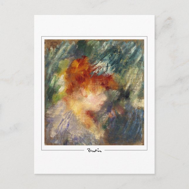 Pierre-Auguste Renoir #593-2 - Tarjeta postal de a (Anverso)