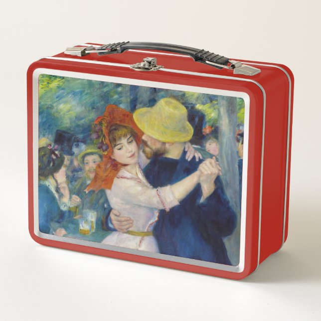 Pierre-Auguste Renoir - Baile en Bougival (Anverso)