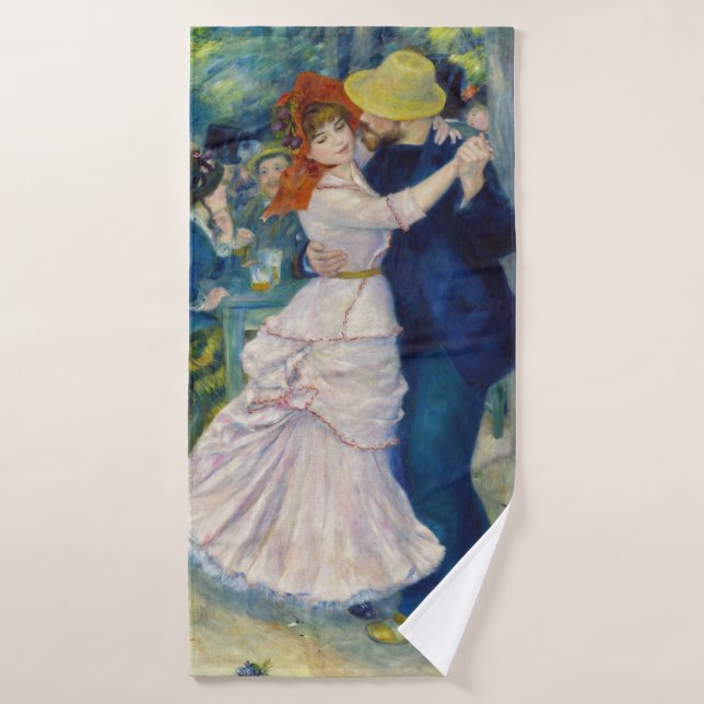 Pierre-Auguste Renoir - Baile en Bougival (Toalla de baño)