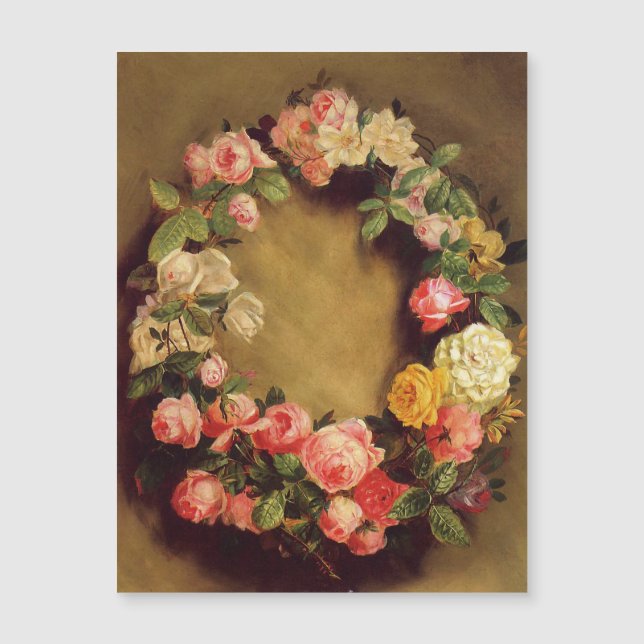 Pierre-Auguste Renoir - Corona de Rosas (Anverso)