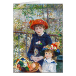 Pierre-Auguste Renoir Dos hermanas en la terraza