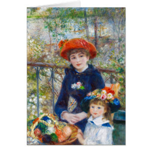 Pierre-Auguste Renoir dos hermanas en nota de la