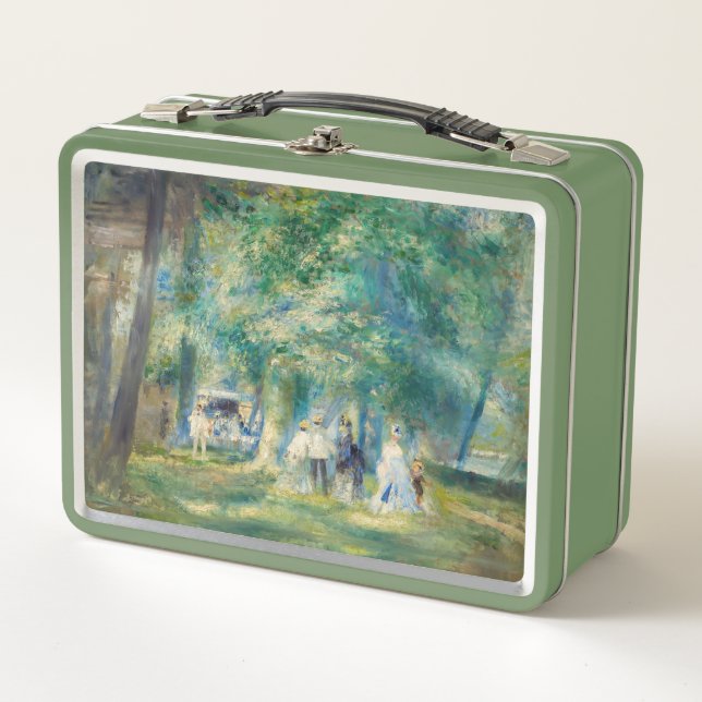 Pierre-Auguste Renoir - El Fiesta en Saint-Cloud (Anverso)