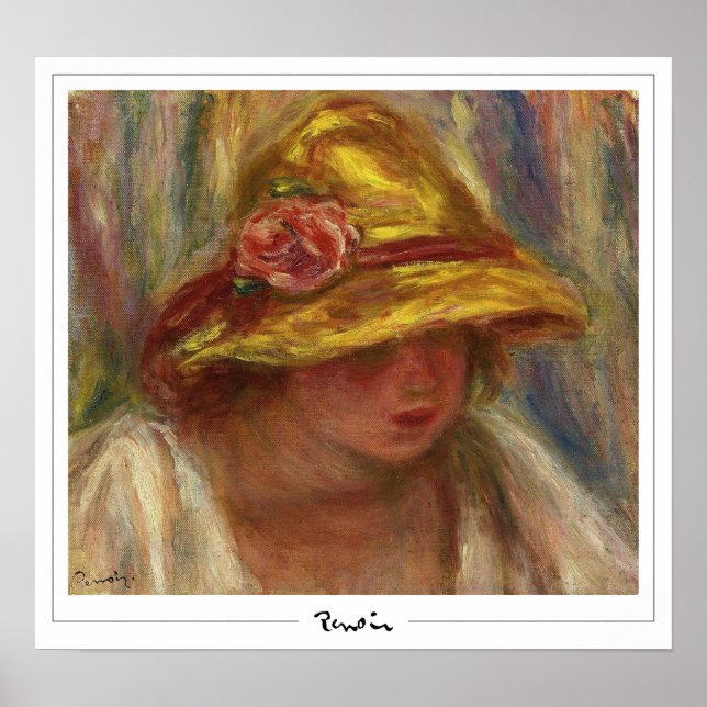 Pierre-Auguste Renoir Zedign Poster de Arte #152-3 (Frente)