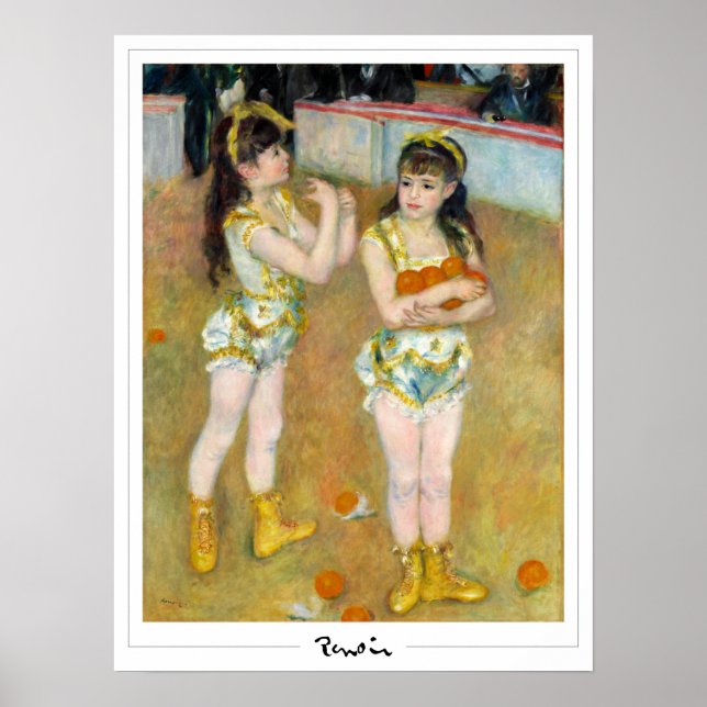 Pierre-Auguste Renoir Zedign Poster de Arte #19-3 (Frente)