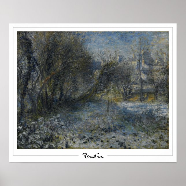 Pierre-Auguste Renoir Zedign Poster de Arte #20-3 (Frente)