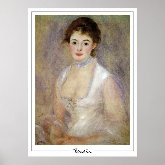 Pierre-Auguste Renoir Zedign Poster de Arte #432-3 (Frente)
