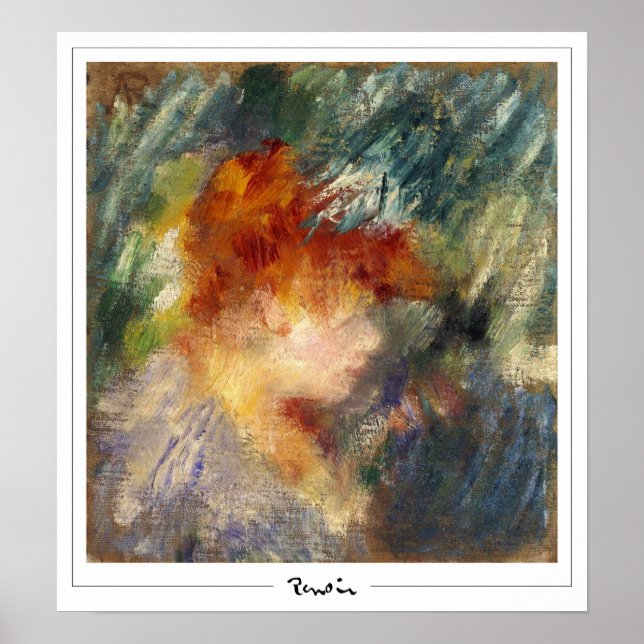 Pierre-Auguste Renoir Zedign Poster de Arte #593-2 (Frente)