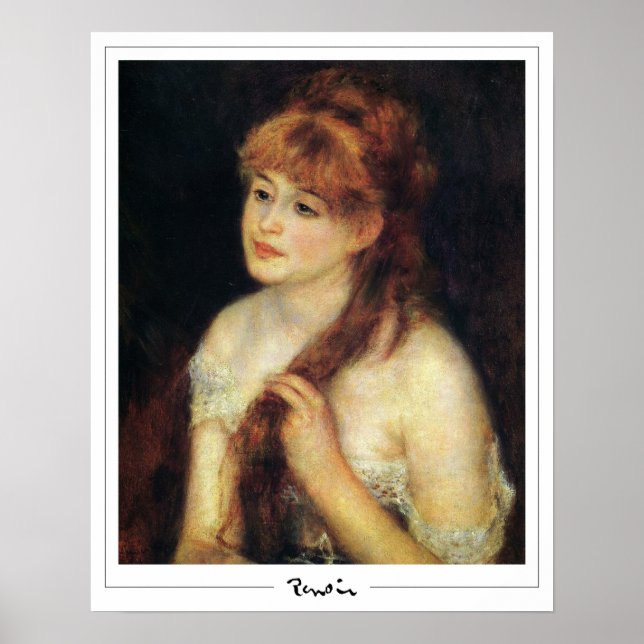 Pierre-Auguste Renoir Zedign Poster de Arte #99-3 (Frente)