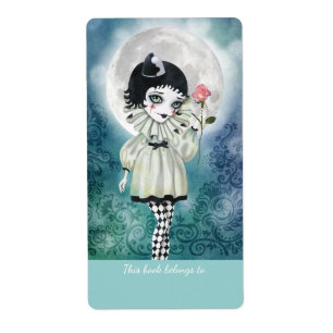 Pierrette Bajo las Etiquetas de Exlibris de Luna H