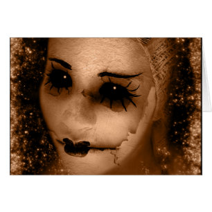 Pierrot roto en el suelo