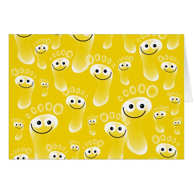 Pies amarillos felices (Anverso (Horizontal))