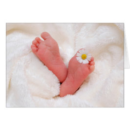 Pies De Bebé Con Daisy
