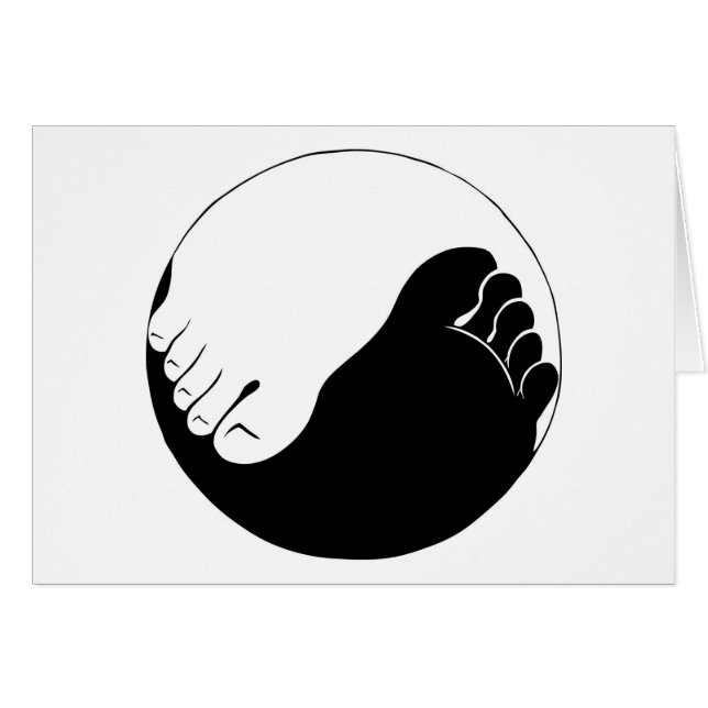 Pies de Yin Yang (Anverso (Horizontal))