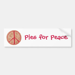 Pies for Peace, cereza de paz pegatinas de paracho