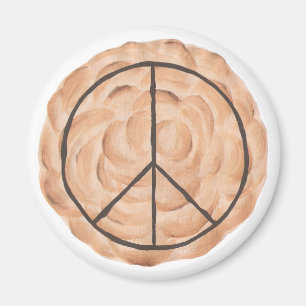 Pies por la Paz, imanes de la tarta por la paz en 