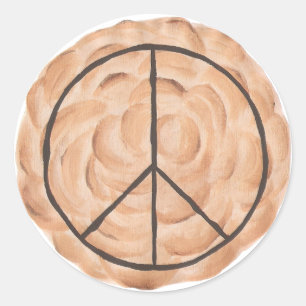 Pies por la paz, Pegatinas de Pie de Paz de Mering