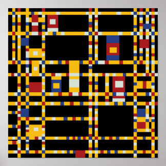 Piet Mondrian - Broadway Boogie Woogie Arte Modern
