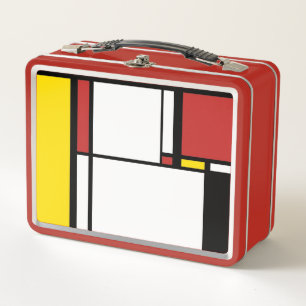 Piet Mondrian - Caja de almuerzo / caja de almuerz
