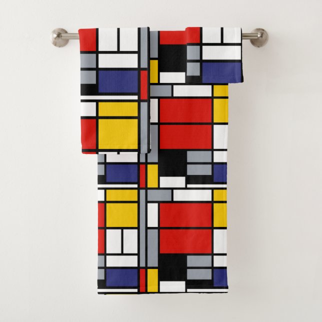 Piet Mondrian, Composición con gran plano rojo (In situ)