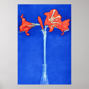 Piet Mondrian - Pintura floral de arte fino Amaryl