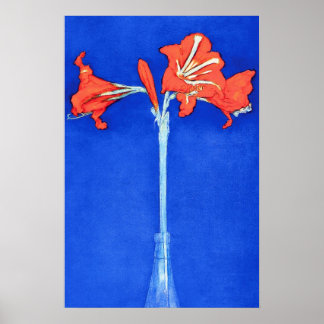 Piet Mondrian - Pintura floral de arte fino Amaryl