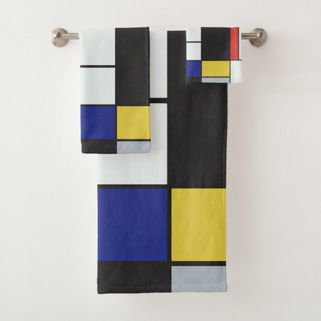 Piet Mondrian - Resumen geométrico de la composici (In situ)