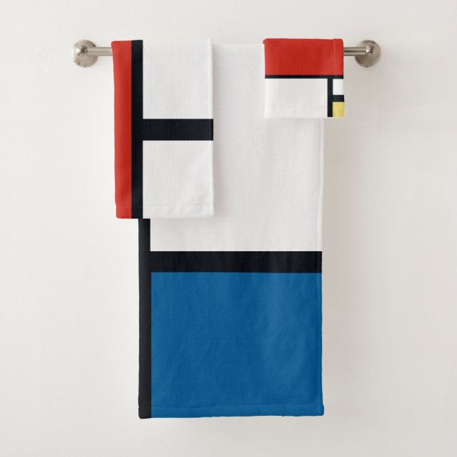 Piet Mondrian - Resumen geométrico de la composici (In situ)
