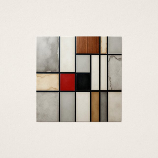 Piet Mondrian Vintage (Anverso)