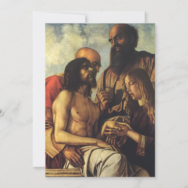 Pieta de Giovanni Bellini, Bella Artes del Renacim (Anverso)