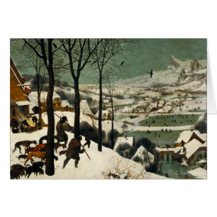 Pieter Bruegel el anciano - Cazadores en la nieve