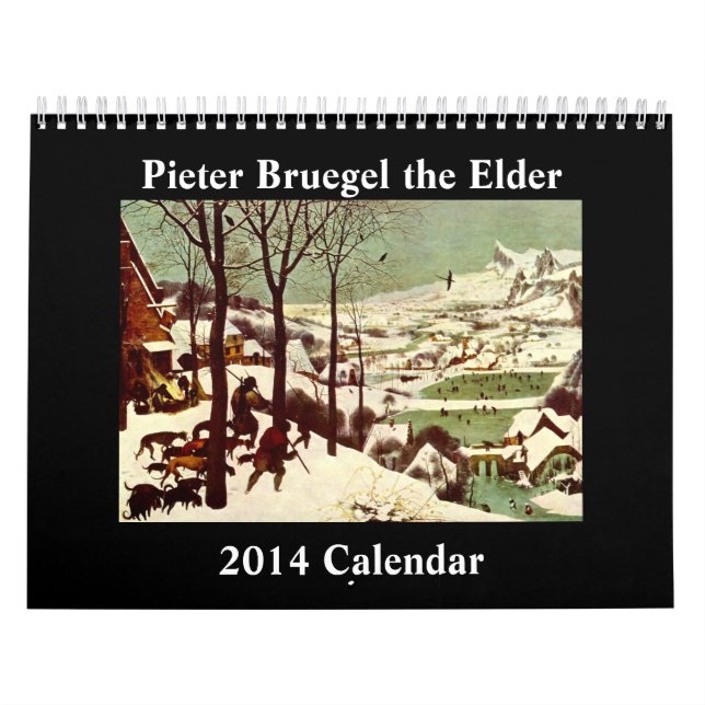 Pieter Bruegel el calendario de la anciano 2014 (Tapa)