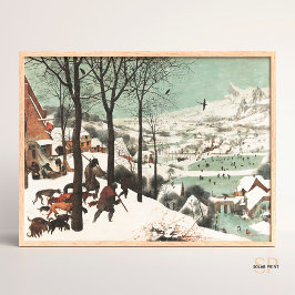 Pieter Bruegel Hunters en el Arte de Nieve