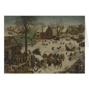 Pieter Bruegel la anciano - enumeración en Belén