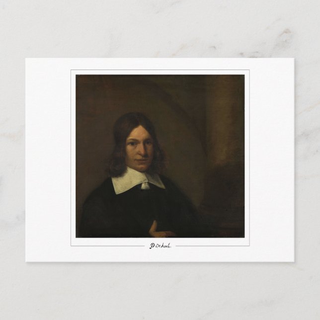 Pieter de Hooch #109 - postal Bella Artes (Anverso)