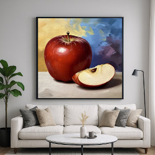 Pieza de Apple - Arte de vida con estilo de pintur