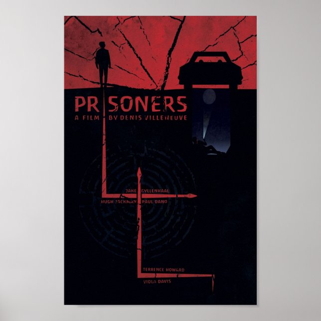 Pieza de arte cinematográfico de prisioneros (Frente)