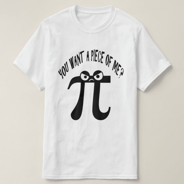 Pieza de camiseta de Pi (Diseño del anverso)